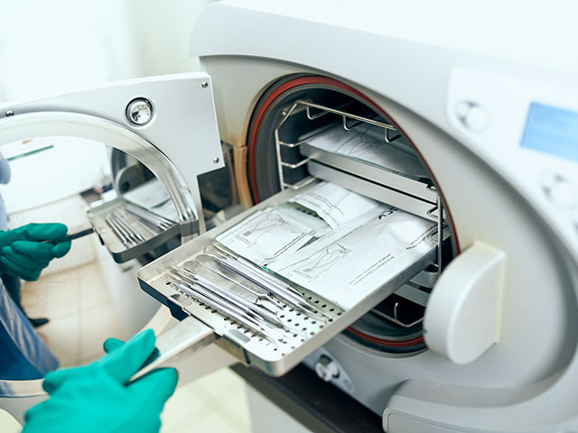 Sterilisation nach der Behandlung_Podologie-Ingelheim